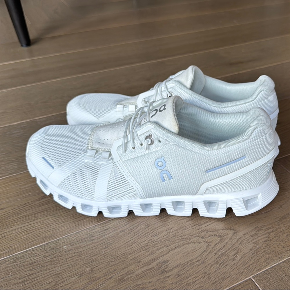 On Running White Athletic Shoes